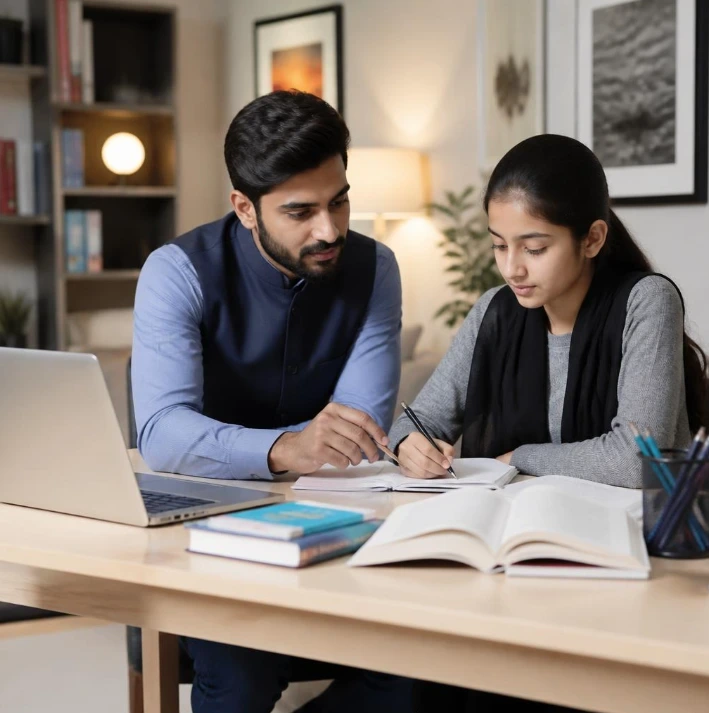 Personalized home tuition in Bahria Town, Lahore, helps students learn according to their class, curriculum, and individual academic needs. Support is available for Cambridge O/A Levels, IGCSE, Matric, FSc, and junior classes, with subject-focused lessons, revision, past paper practice, and structured exam preparation.