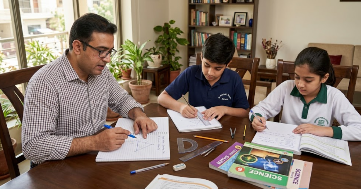 Choose personalized home tuition in Khayaban-e-Ittehad Karachi with AplusTutorsPK for focused lessons, homework guidance and student confidence.