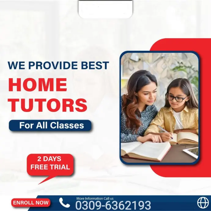 Trusted Home Tutors in Naval Anchorage Islamabad